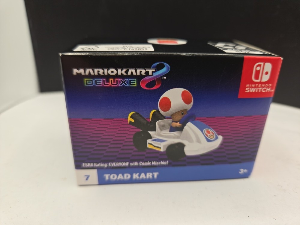 2024 McDonald’s Happy Meal Mario Kart Deluxe #7 Toad Cart
