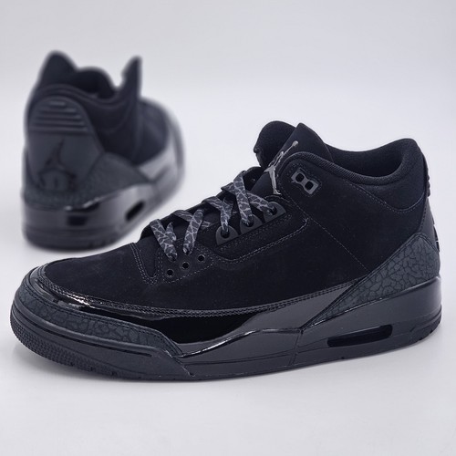 Size 11.5 ☆ Air Jordan 3 Retro "Black Cat" 2025 ☆ Retro ☆ CT8532-001