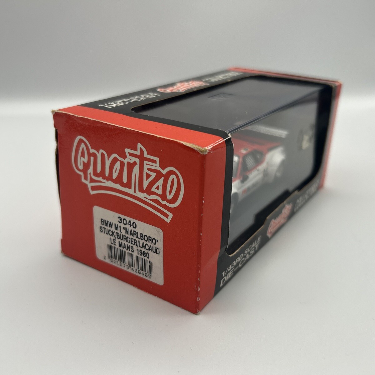 Quartzo 1/43 BMW M1 Marlboro #84 24hs Le Mans 1980 Stuck