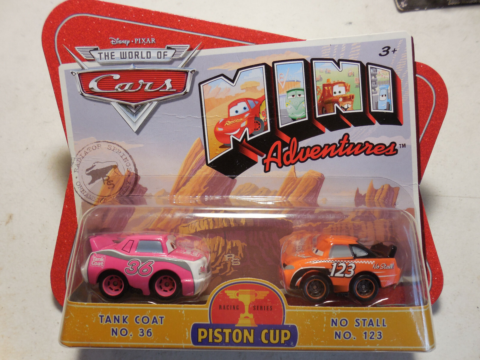 cars mini adventures piston cup