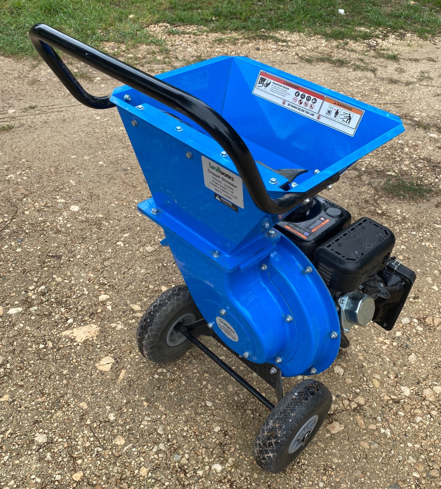 Landworks GUO009 7HP 3In1 One MultiFunction 3” Wood Chipper Shredder