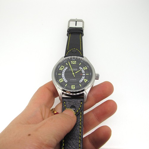 43mm Parnis Miyota Automatic Men Boy Watch Luminous No. Sapphire Stainless Case - Picture 6 of 12