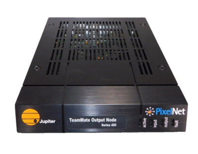 JUPITER Team Mate Series 400 output node, MISSING DC POWER SUPPLY