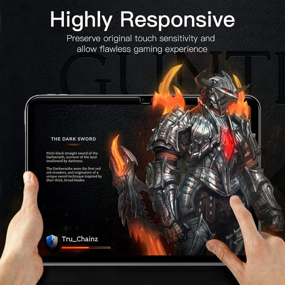 Privacy Tempered Glass Screen Protector For iPad 10th Generation 10.9" 2022 - Image 4 of 4