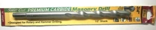 Ivy Classic USA 3/4" X 12" Carbide 1 Extra Long Drill Bit Masonry Rotary Hammer