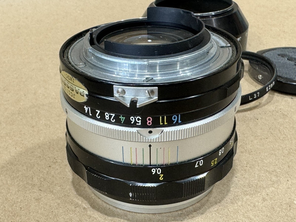 Nikon Nikkor-S Auto 50mm f/1.4 non Ai MF Lens for F F2 w/Hood | eBay
