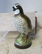 Vintage CAST Metal Hand Painted Common Quail BOTTLE OPENER Scott Products 5.5 in