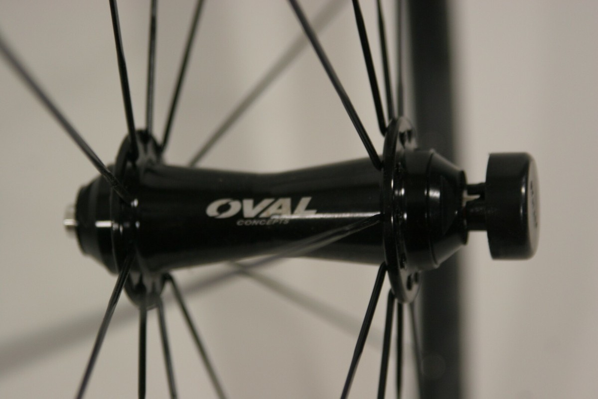 Oval Concepts 327 Tubeless 700c Front Wheel Oval Hub/Rim Oval Concepts 327 Tubeless 700c Front Wheel Oval Hub/Rim