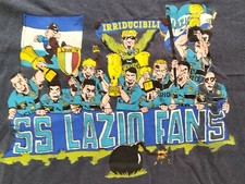 MAGLIA T SHIRT LAZIO IRRIDUCIBILI ULTRAS STAGIONE 1998/99 2000 COPPA DELLE COPPE