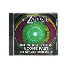 INCREASE YOUR INCOME FAST Self Hypnosis CD Dick Sutphen ZAPPER Make More Money