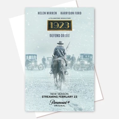 1923 Movie Poster No Frame, Vintage Poster, Home Decor, Wall Art