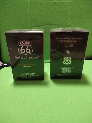 Eau de Toilette Route 66 Feel the Freedom for Man