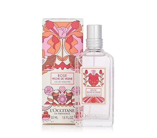 L'Occitane Rose Pêche de Vigne 50ml L'Occitane ROSE Peche De Vigne Toilette Spray 50ML / 1.6OZ