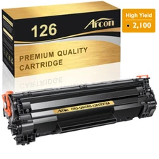 1 PK Black Toner Cartridge For Canon 126 3483B001 ImageClass LBP6200d LBP6230dw