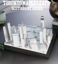 TORONTO MAPLE LEAFS SCOTIABANK ARENA 8”x 8” Modelo NHL Arena
