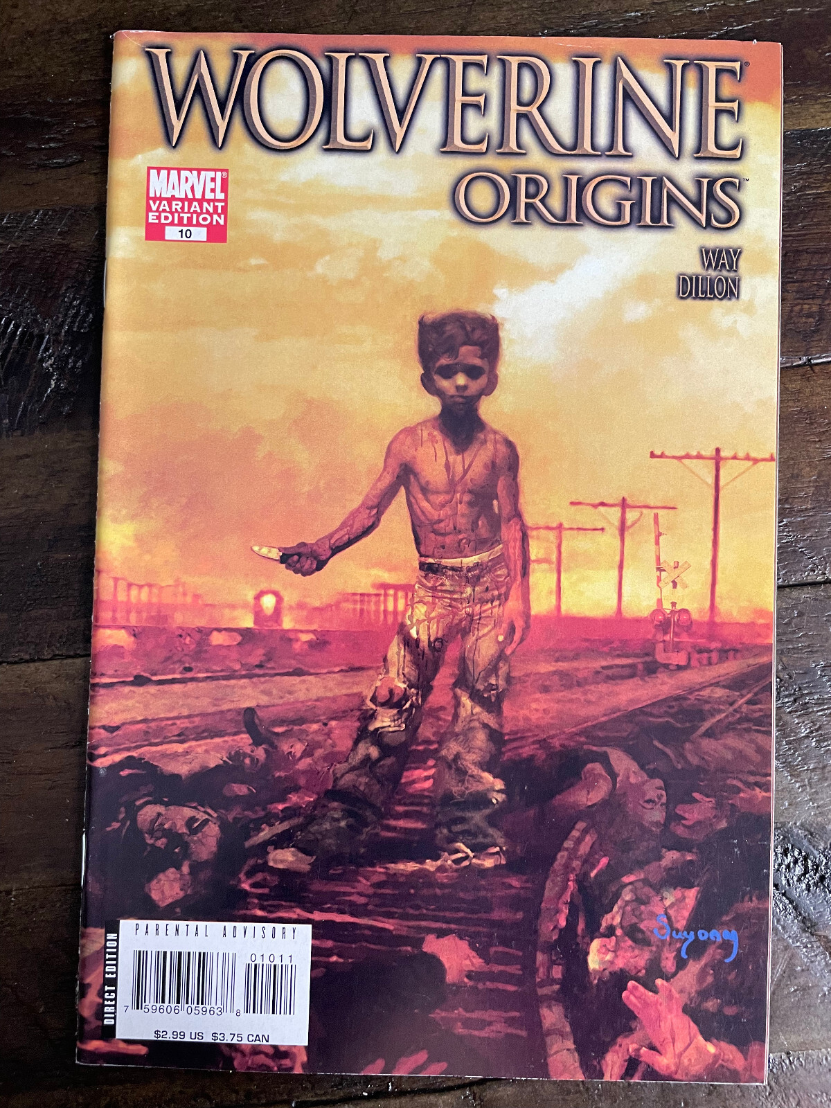 Wolverine Origins 10 Suydam Variant Marvel Comics 2006 NM 2007 1st Daken eBay