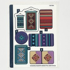LEGO STICKER SHEET 43223 Asha In The City of Rosas Disney Wish Decals Stickers