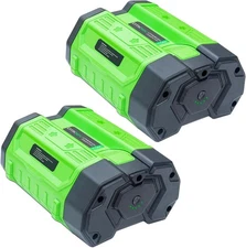 DTK 2 Pack 56V 5.0Ah Replacement for EGO Battery 56V CS1604 CS1804 CS1403, Compa