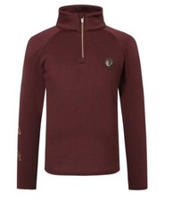 Covalliero warmes Reitshirt Active Shirt Kinder 140/146 Farbe Merlot T4a