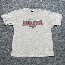 Alabama Football Crimson Tide T-Shirt Mens Large Gray CSA VF Imagewear NCAA Bama