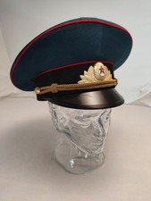 Vintage Offiziers-Schirmm&uuml;tze aus der sp&auml;ten UdSSR-Zeit.