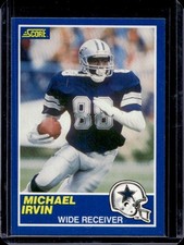 1989 Score Michael Irvin Rookie RC #18 Cowboys