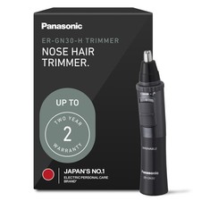 Panasonic Nose Hair Trimmer Waterproof Hypoallergenic Dual Edge Blades Travel...