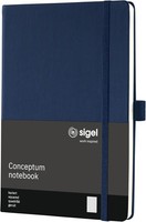 Sigel Notizbuch Conceptum Din A5 Kariert Blau 97 Blatt