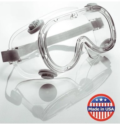 120 MagiCare Safety Protective Clear Eye Goggles Vented AntiFog PPE GO-013-PG001
