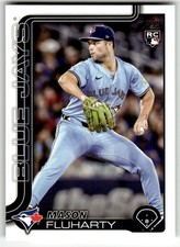 2025 Topps Update #US138 Mason Fluharty Toronto Blue Jays RC Baseball Rookie