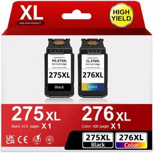 PG-275XL CL-276XL Ink Cartridges for Canon Pixma TS3722 TS3522 TS3722 TR4700 Ink