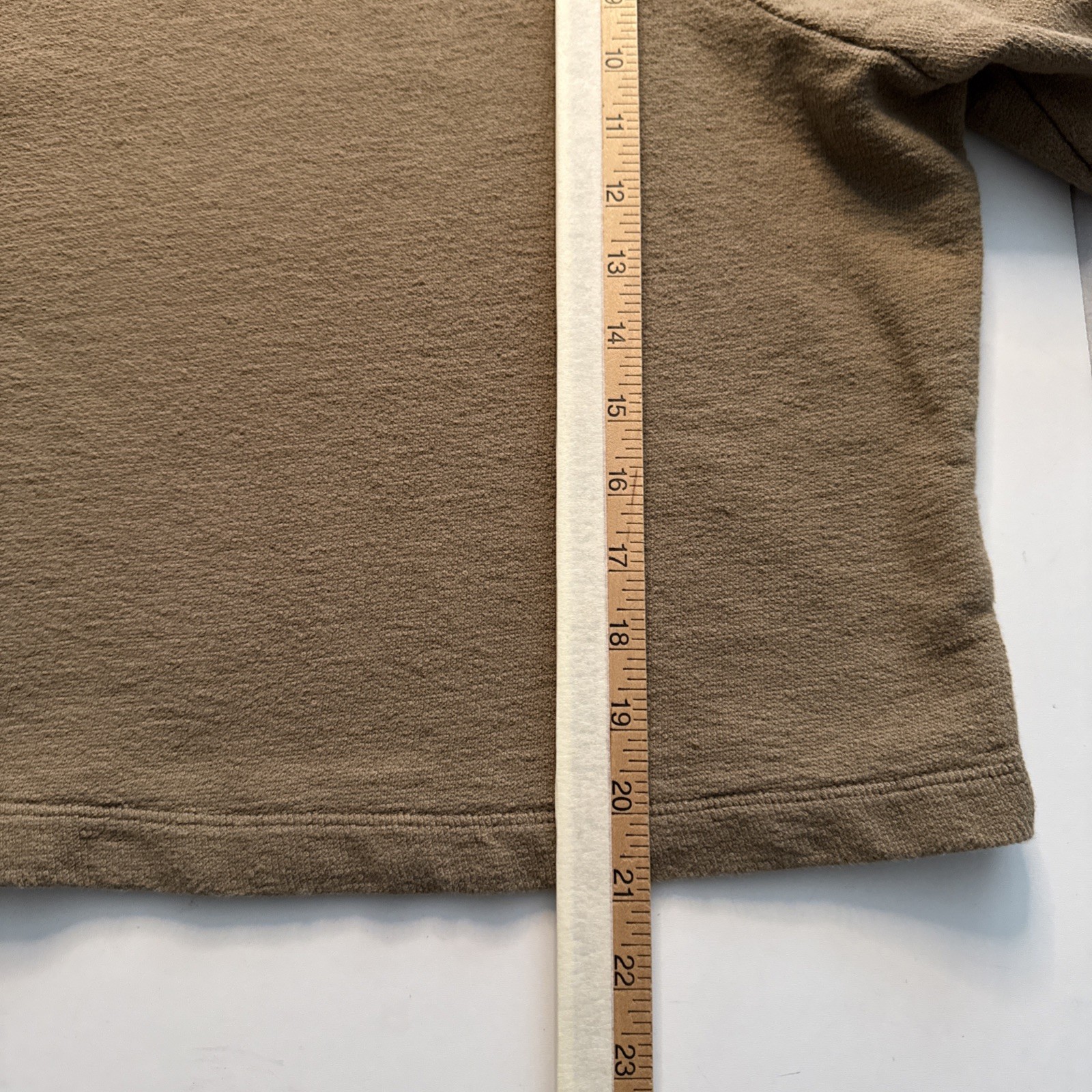 Madewell Medium Pullover Sweatshirt Button Elbow … - image 5