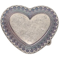 Heart Love Peace Rodeo Cowgirl Junior Girl Ladies Western Country Belt Buckle