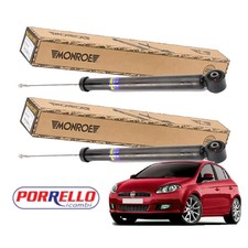 KIT 2 AMMORTIZZATORI POSTERIORI FIAT STILO BRAVO LANCIA DELTA III ROADMATIC