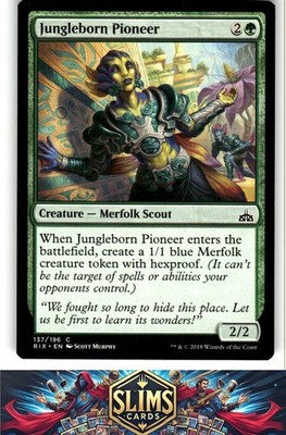 Magic the Gathering MTG Rivals of Ixalan Jungleborn Pioneer #137 Buy 2 Get 1