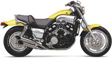 Cobra Slip-on Slashcut Mufflers 44 Fits Yamaha Vmx1200 Vmax 85-86 88-07