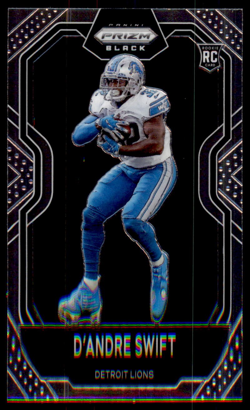2020 Panini Chronicles #PB-8 D'Andre Swift Prizm Black