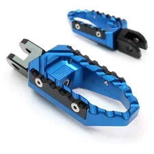 Touring Blue Anti Slip Front Foot Pegs For SL1000 Falco 99-02 03 04 05 06
