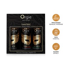 Orgie Tantric Kit Massageöl Set aromatisch sinnliche Massage für Paare 3x30 ml