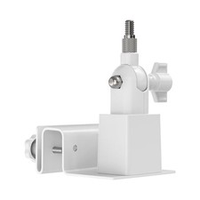 Universal Solar Panel Gutter Mount for Ring, Arlo, Eufy, Wyze, Reolink White