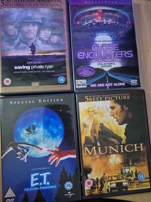 Speilberg 4 R2 FILM DVD COLLECTION - Munich - Close Encounters - E.T. - Saving 