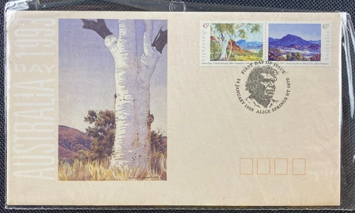 1993 Australia Day Albert Namatjira FDC First Day Cover National Postmark
