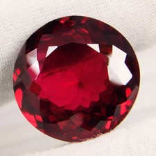 Certified PIGEON BLOOD RED Ruby 29.80 Ct Natural Untreated ROUND CUT Exclusive