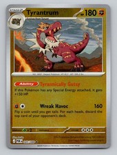 Tyrantrum 045/088 Rare Perfect Order Pokemon Reverse Holo Near Mint
