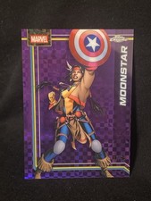 2026 Topps Chrome Marvel Purple X-Fractor Refractor 82 Moonstar /75