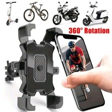 Supporto Manubrio Smartphone Cellulare Telefono Moto Scooter Bici Universale 360