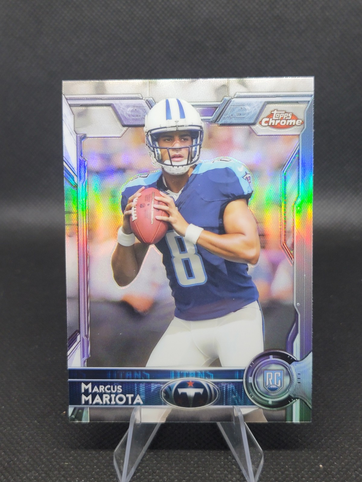 2015 Topps Chrome - Rookies Marcus Mariota #150 Refractor (RC)