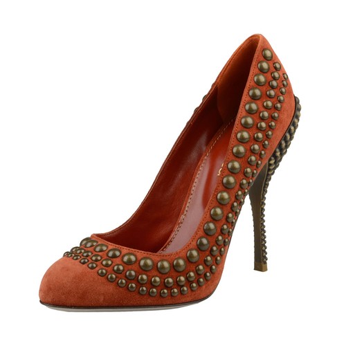 Sergio Rossi Suede High Heel Pumps Shoes US 7 IT 37