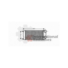 Ladeluftkühler für Peugeot 206 SW Schrägheck 2E/K 2A/C 1.6 HDi 110
