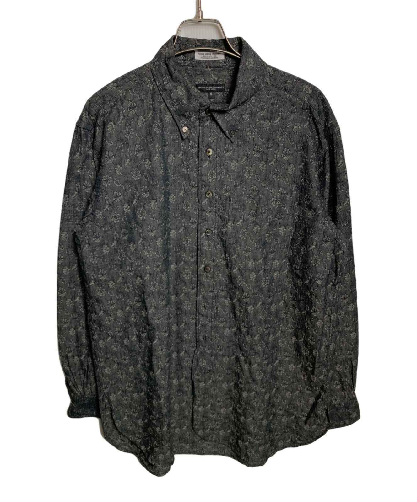 Engineered Garments Patterned Long Sleeve Shirt S… - image 1